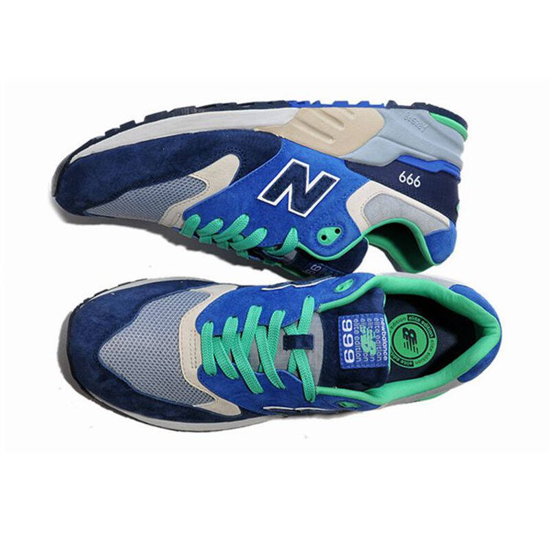 balance 999 nb总统慢跑鞋 经典复古跑鞋 运动休闲鞋 ml999kgm 蓝色ml