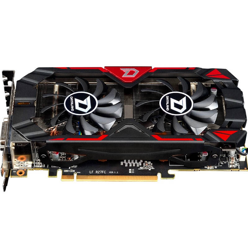 迪兰(dataland)r9 370x 酷能 4g 1080/5700mhz 4gb