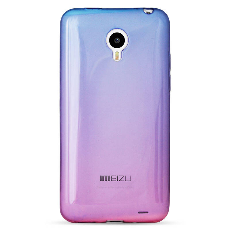 沃(zhiwo)手机壳保护套渐变手机壳透明软外壳 适用于魅蓝/魅族魅蓝m1