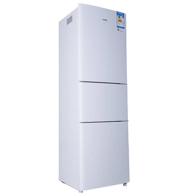 统帅(leader)bcd-206lstpf 一级能耗 三门冰箱(雅韵白)海尔 荣誉出品