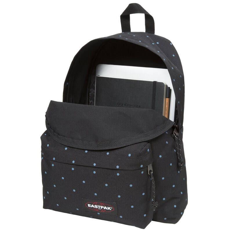 新款 24l浅蓝圆点印花 防水轻便减压耐磨 中大学生休闲双肩包背包书包