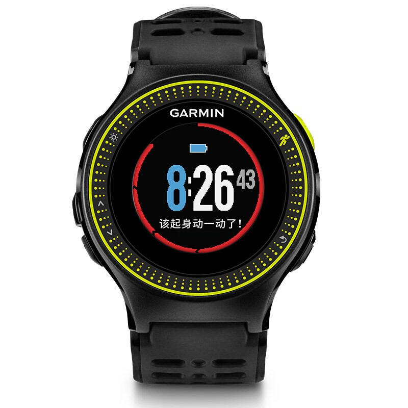 佳明(garmin forerunner 225 黑黄 gps户外手表跑步心率表实时心率