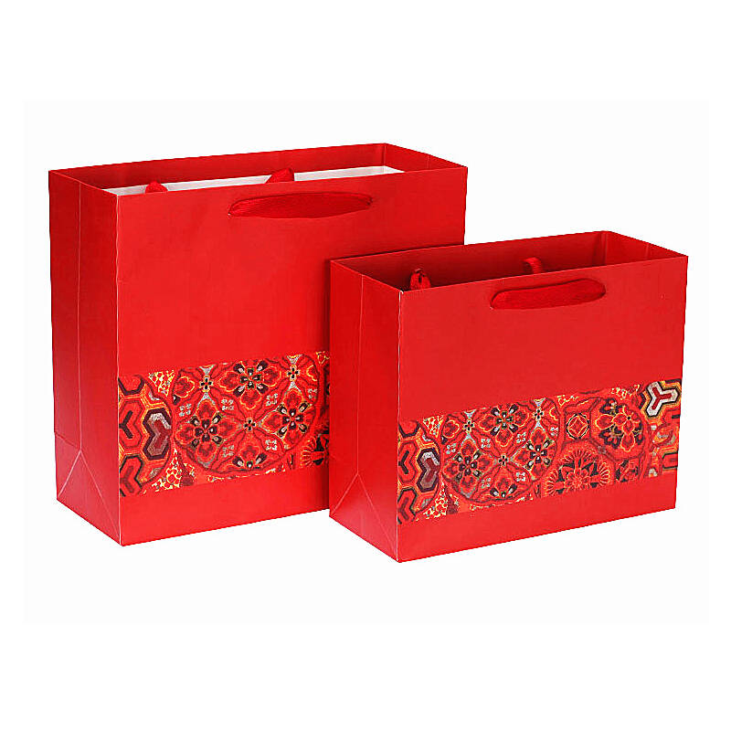 礼品袋节日纸袋回礼袋手提袋婚庆喜庆传统回礼袋子结婚包装创意礼袋