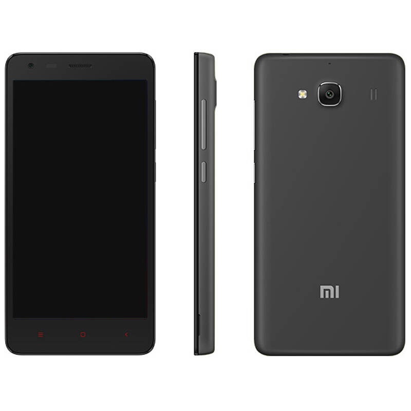 小米 红米2a 移动4g 双卡双待手机 灰色 增强版(16g rom)套装版
