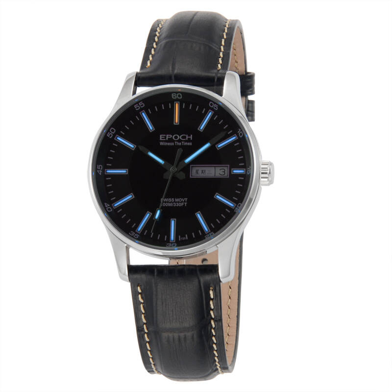 艾保克epoch氚气h3灯管自发光男士防水夜光石英氚光手表情侣礼物中性