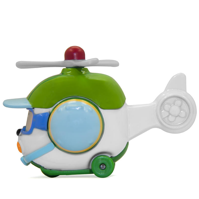 银辉玩具(silverlit) 海利直升机(合金版) 正版授权poli玩具 手办模型