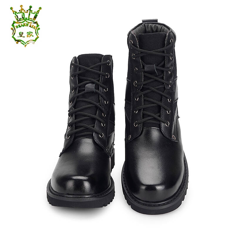 3516皇家高帮男鞋时尚军靴男士靴子潮男真皮靴英伦马丁靴子男皮靴