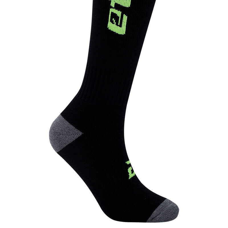 英途(etto) 足球袜系列 加厚长筒毛巾底运动足球袜so212均码 黑色