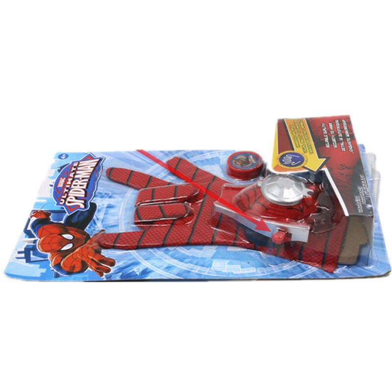 奥斯尼手套 超凡蜘蛛侠 2合1喷丝喷水蛛丝 套装发射器玩具 蜘蛛侠手套