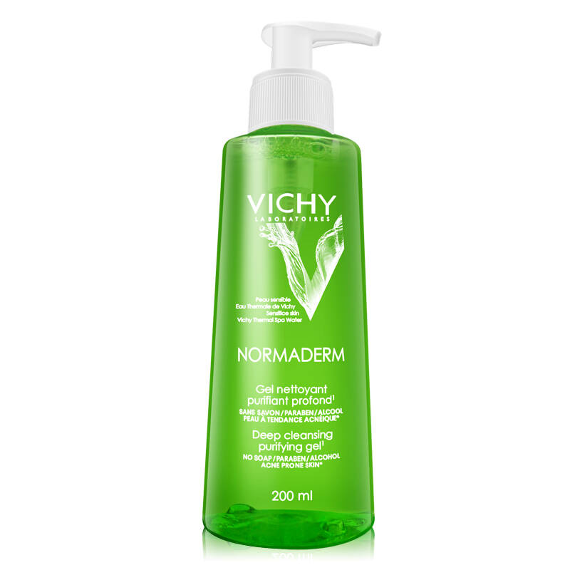 薇姿(vichy)男士多效焕肤保湿露50ml 净颜无瑕祛痘保湿洁面啫喱200ml