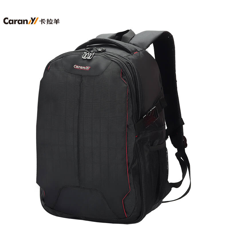卡拉羊(caarany)双肩包 男女韩版休闲双肩包运动包电脑背包书包商务