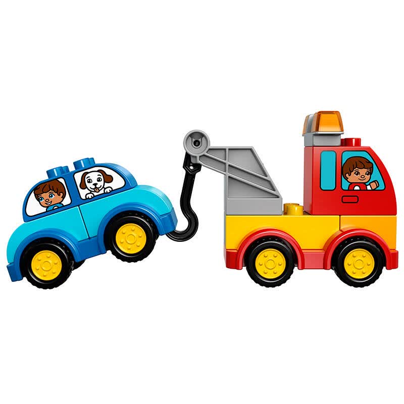 (lego) duplo 乐高得宝主题系列 我的一组汽车与卡车套装 10816 积木