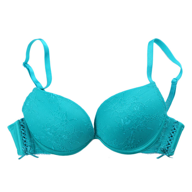 闪购 elle性感文胸套装 绿色700001 85c xl