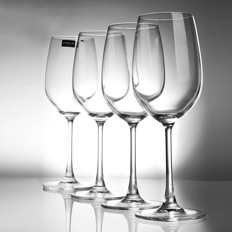 nappa麦迪逊水晶红酒杯套装高脚杯葡萄酒杯经典款 四只装590ml