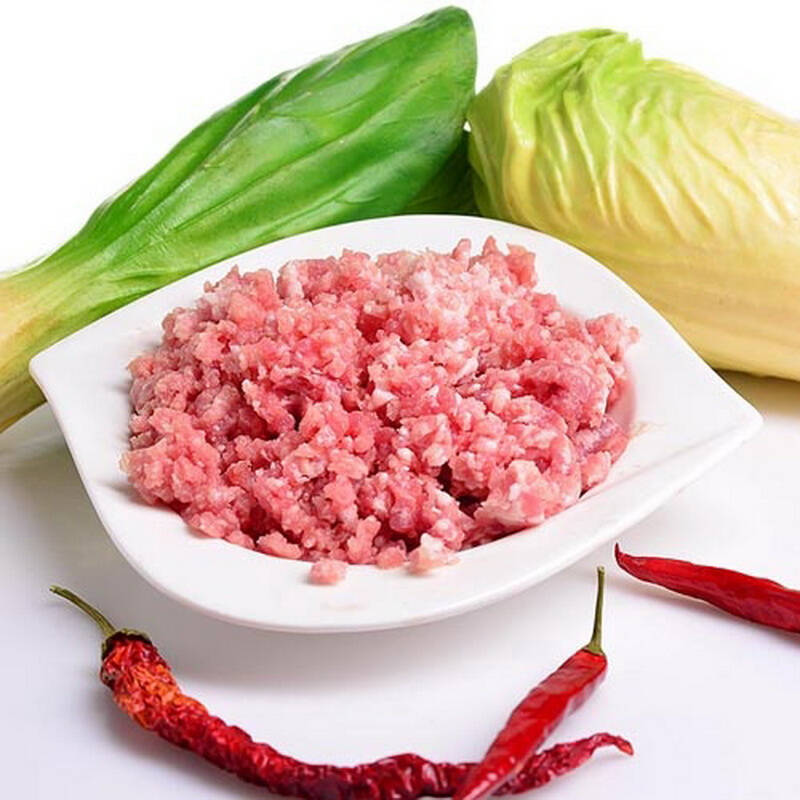 添康生态有机猪肉肥瘦肉馅—500g盒装