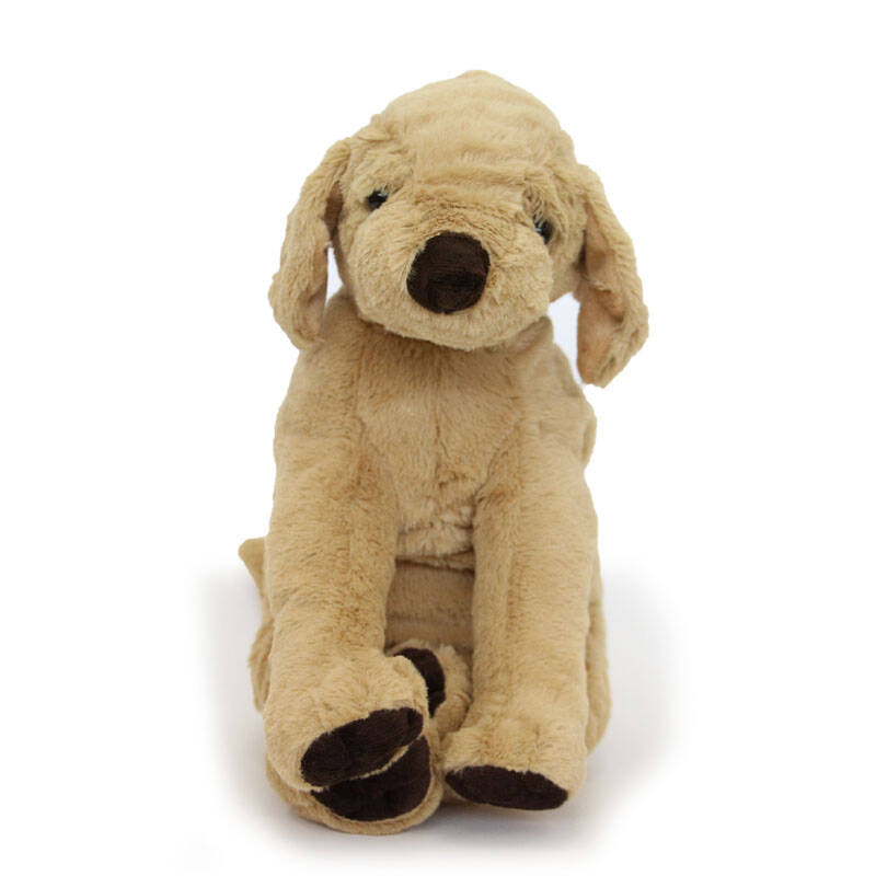 爸爸去哪儿 林志颖儿子kimi挚爱同款小黄毛绒可爱玩具 公仔小黄狗