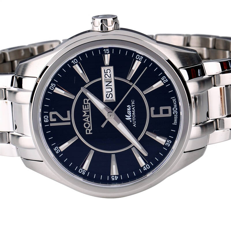 瑞士罗马表roamer手表五行太阳家族系列火星机械男表943637415490