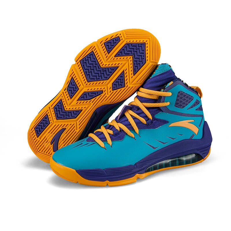 安踏anta篮球鞋男鞋运动鞋2016新款nba帕森斯球鞋气垫鞋r1 浅军月