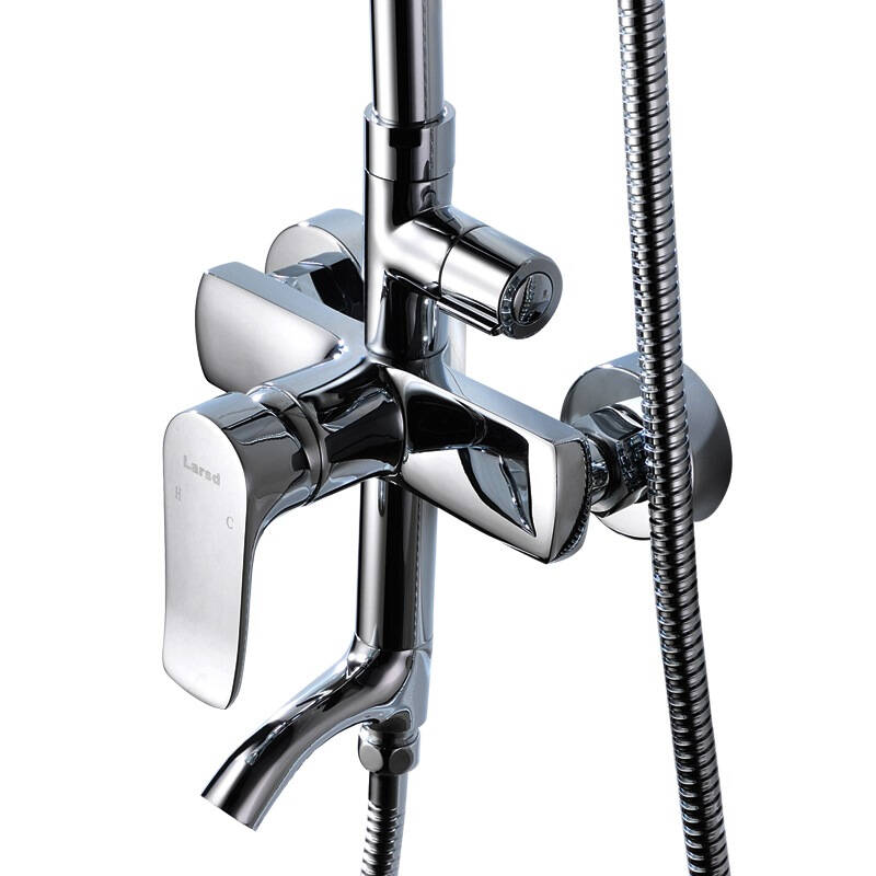 莱尔诗丹(larsd)n076淋浴花洒套装 淋浴龙头 花洒 淋浴器 淋浴柱 卫浴