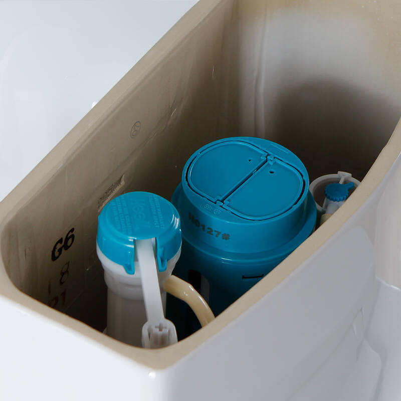 恒洁卫浴(hegii) 静音节水马桶坐便器 喷射虹吸式座便器h0127 h0127顶