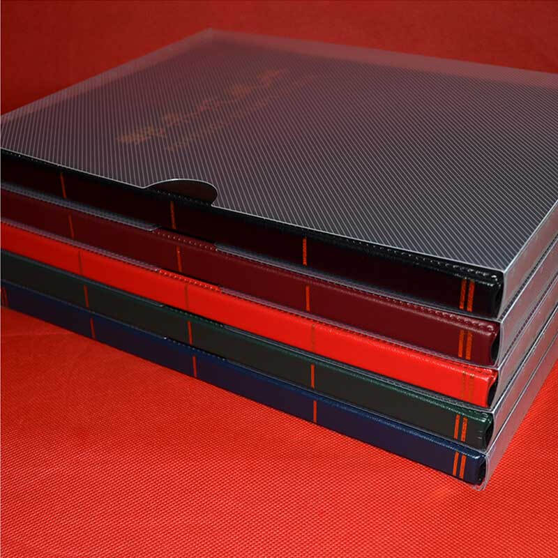 聚优尚钱币收藏册 纸币定位册空册 pccb10页60枚邮票纸币通用册(邮票