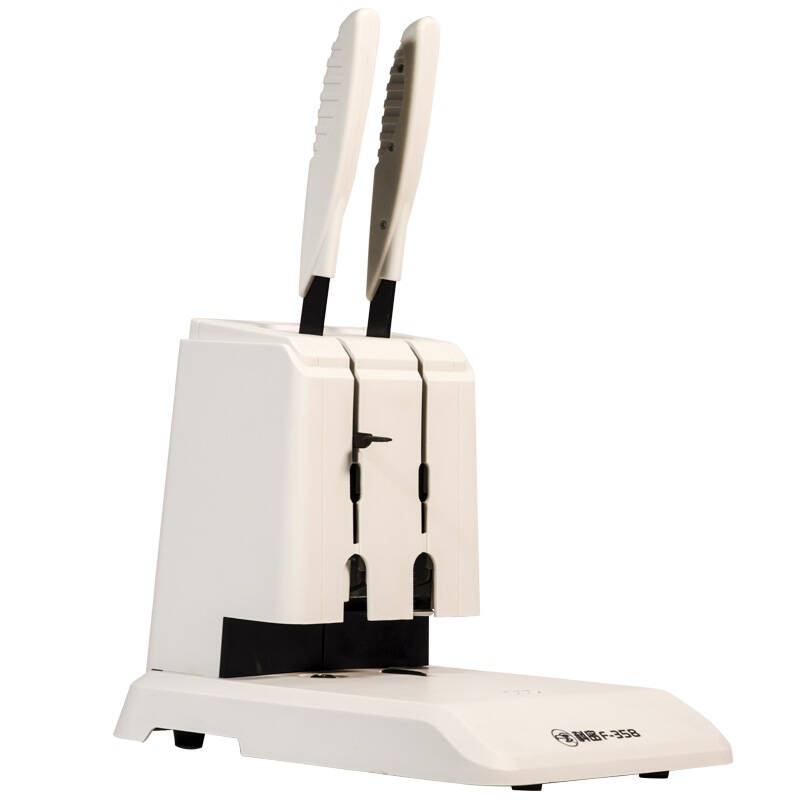 科密f-358 财务凭证热熔装订机 省力型票据手动打孔机 厚度35mm