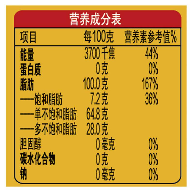 【京东超市】金龙鱼 非转基因 外婆乡小榨菜籽油 700ml