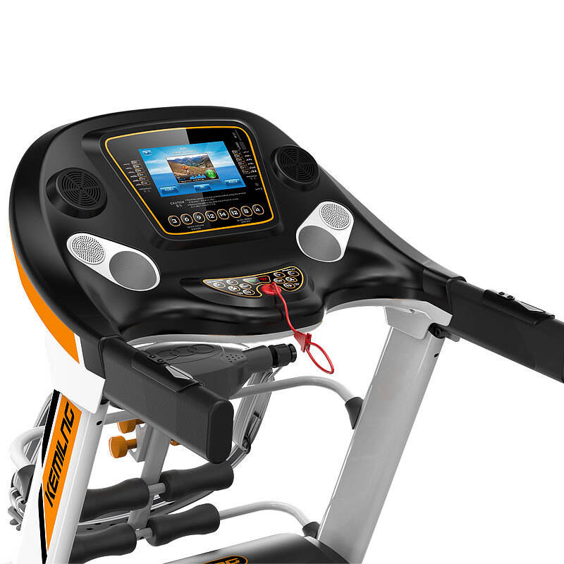 柯迈龙 电动跑步机家用多功能折叠健身减肥跑步机 原厂坡度单功能机