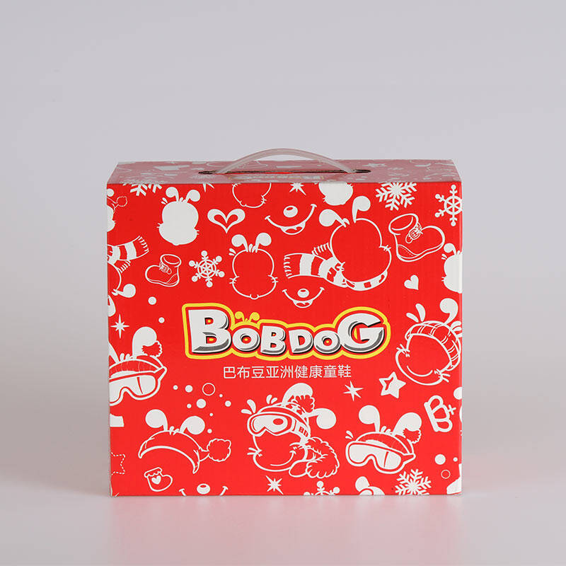 巴布豆bobdog雪地靴冬款盒子单拍不发货 红色 140码/内长 西瓜红 135