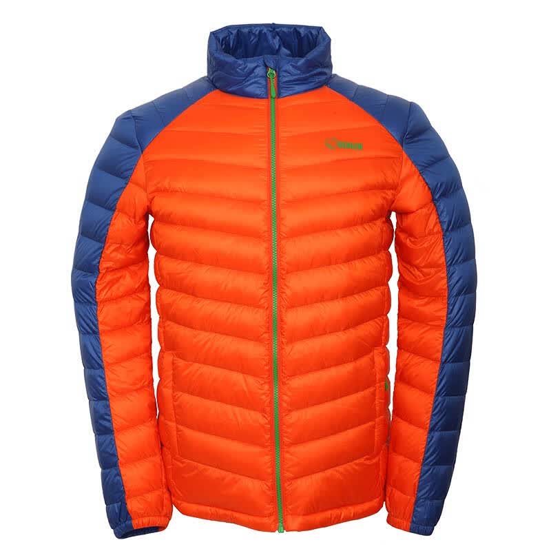 思凯乐(scaler)羽绒服 户外男女轻薄羽绒服 f6161611 桔色配靛蓝 m