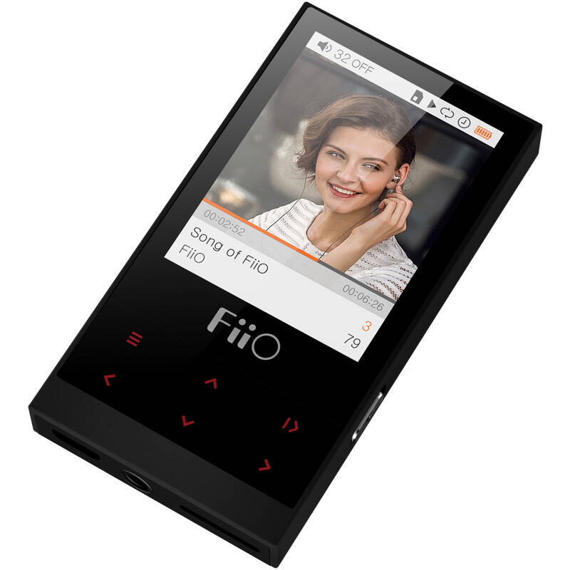 飞傲(fiio)m3 无损音乐播放器hifi便携发烧高清mp3配耳塞 黑色