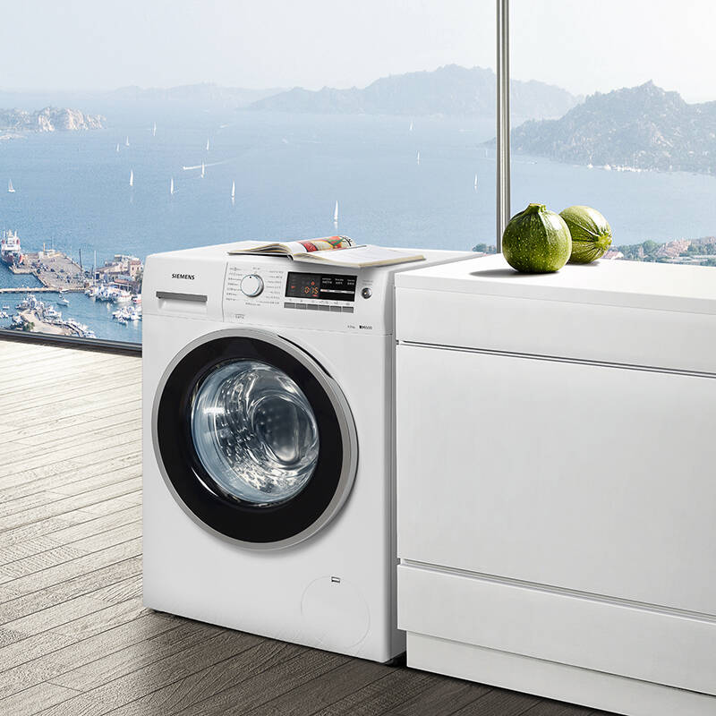 西门子(siemens)ws12m3600w 6.2公斤白色 滚筒洗衣机