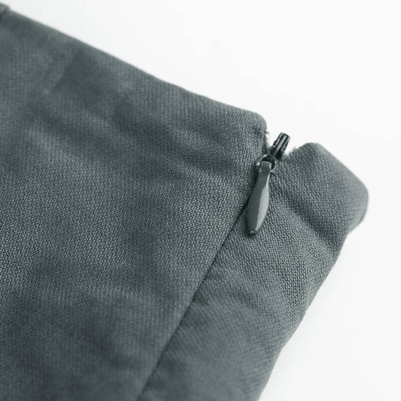 圣迪奥sdeer女装春装设计感中性水墨半身裙 灰钴蓝/74 xl