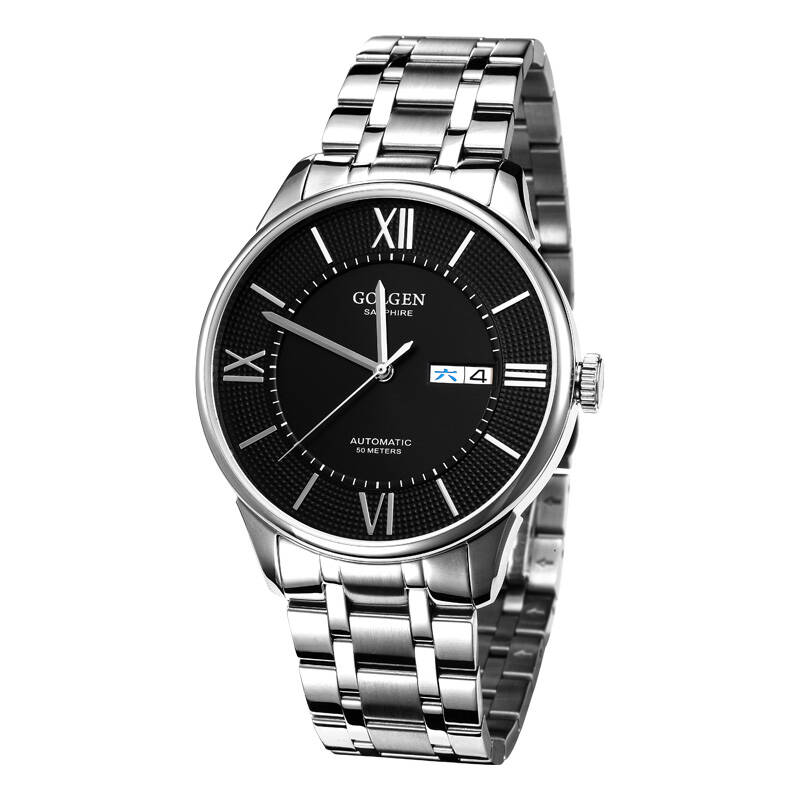 古尊(golgen)手表 男表时尚进口机蕊镂空防水手表男士表全自动机械表