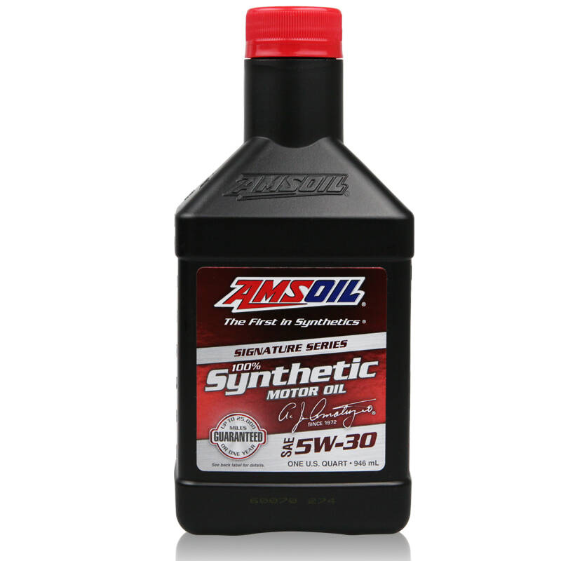 美国安索签名版 amsoil asl 长效静音全合成机油5w-30 sn 0.946l