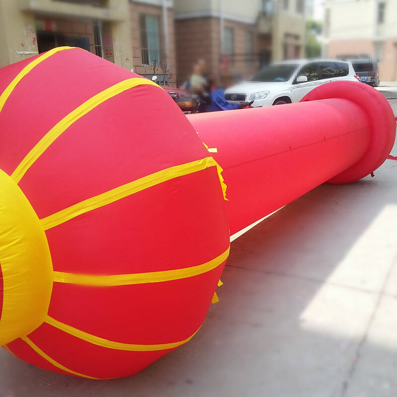 圣佰 气柱灯笼柱开业用品充气拱门彩虹门 气模 8米