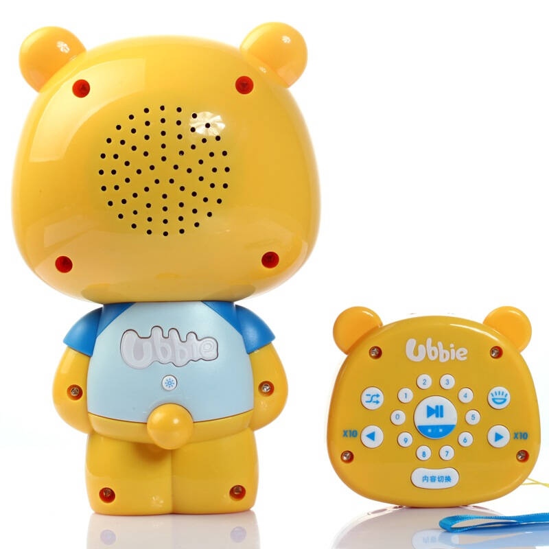 优彼(ubbie)亲子熊学前家教机(好习惯版) 蓝色 儿童早教机 益智玩具