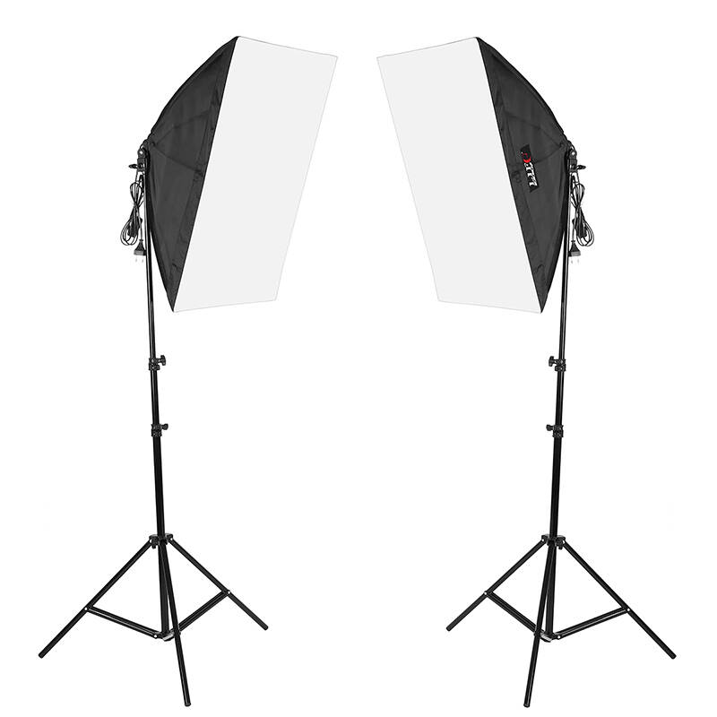 力飞 柔光灯箱摄影灯直播主播补光灯单反摄像