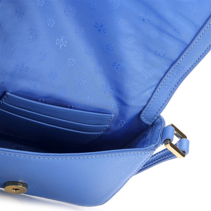 tory burch 托里.伯奇 女士蓝色翻折时尚单肩包斜挎包 18169275 419