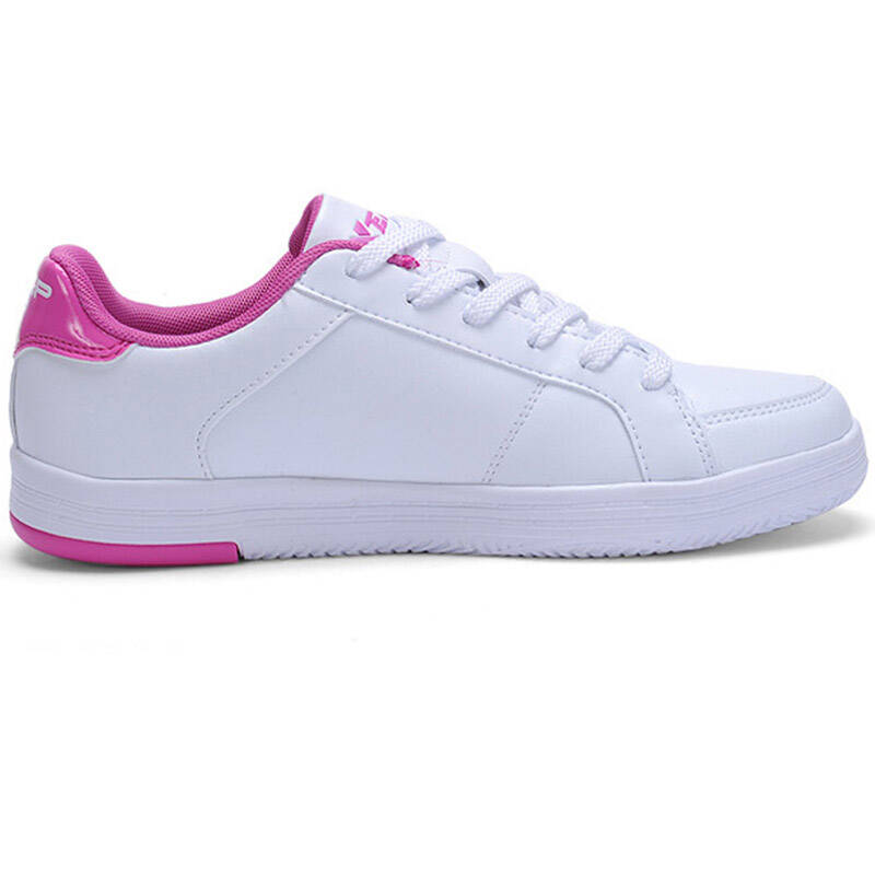 特步(xtep)988118310552 女板鞋 白红 36码