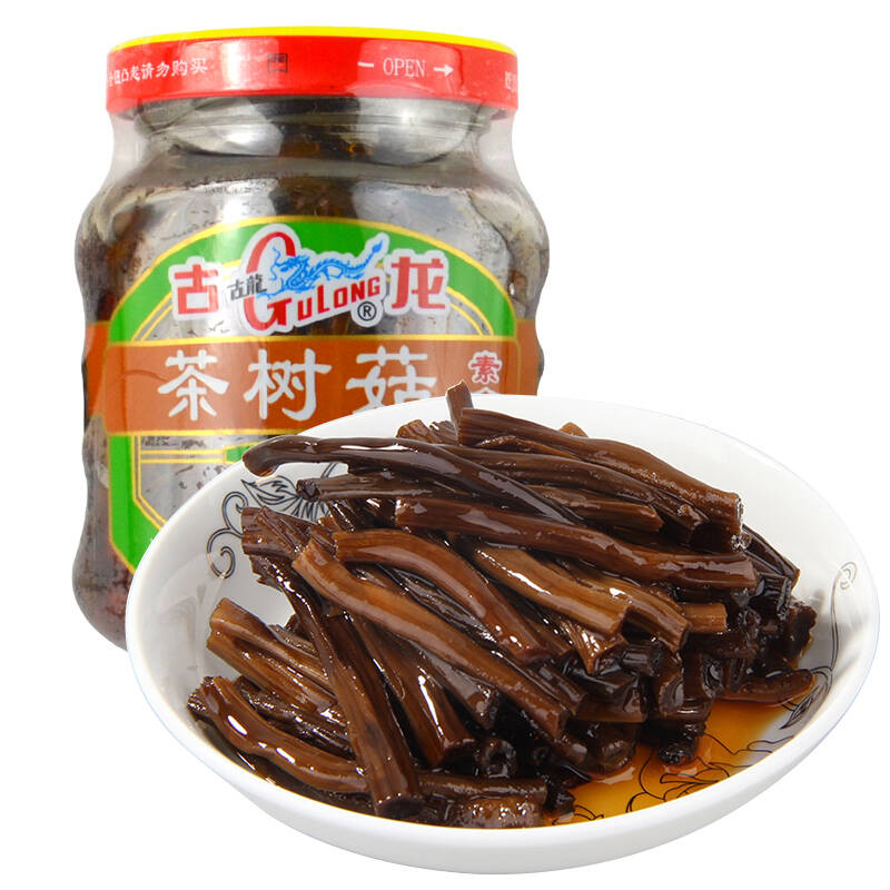 古龙 香菇罐头 茶树菇170g