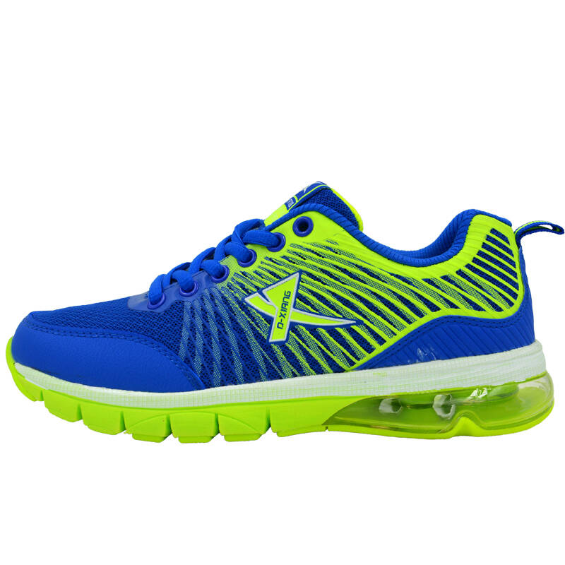 登翔春秋新款男女跑步鞋情侣鞋轻便运动鞋男鞋休闲旅游鞋 宝兰 36