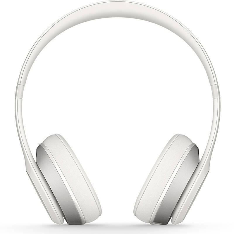 beats solo2 头戴式耳机 - 白色 独奏者第二代 带麦