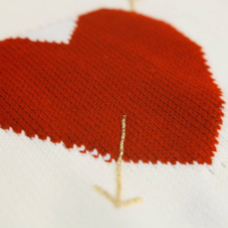 阔色2015冬装新款韩版女高领长袖心形提花百搭显瘦套头针织衫毛衣 米