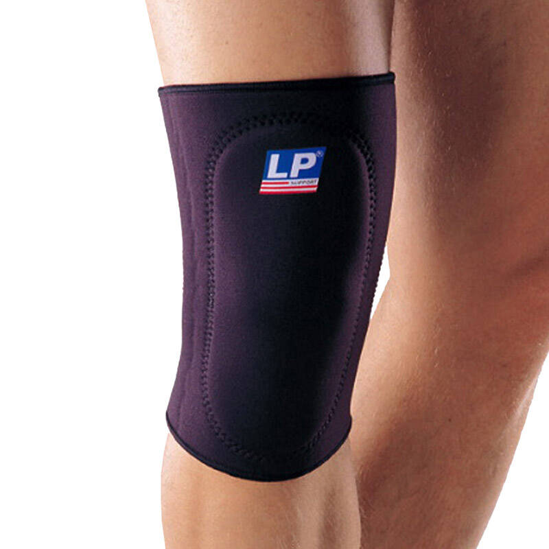 防撞街舞轮滑加厚跪地跳舞运动篮球护具 黑色 单只装 膝盖处加厚垫片