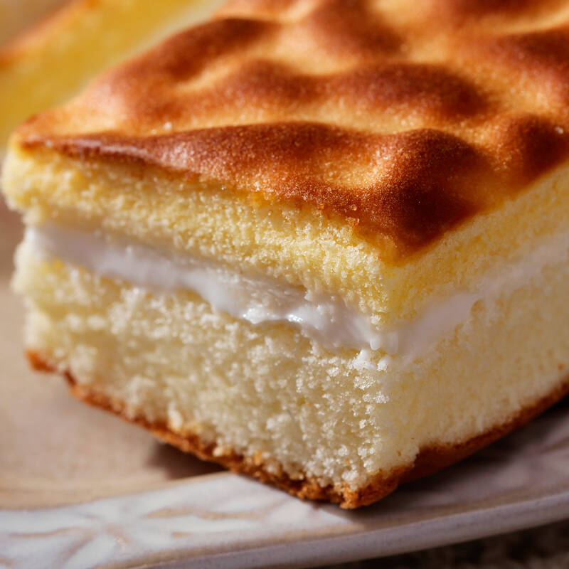 【来伊份】奶香浓郁 夹心软蛋糕 虎皮蛋糕250g