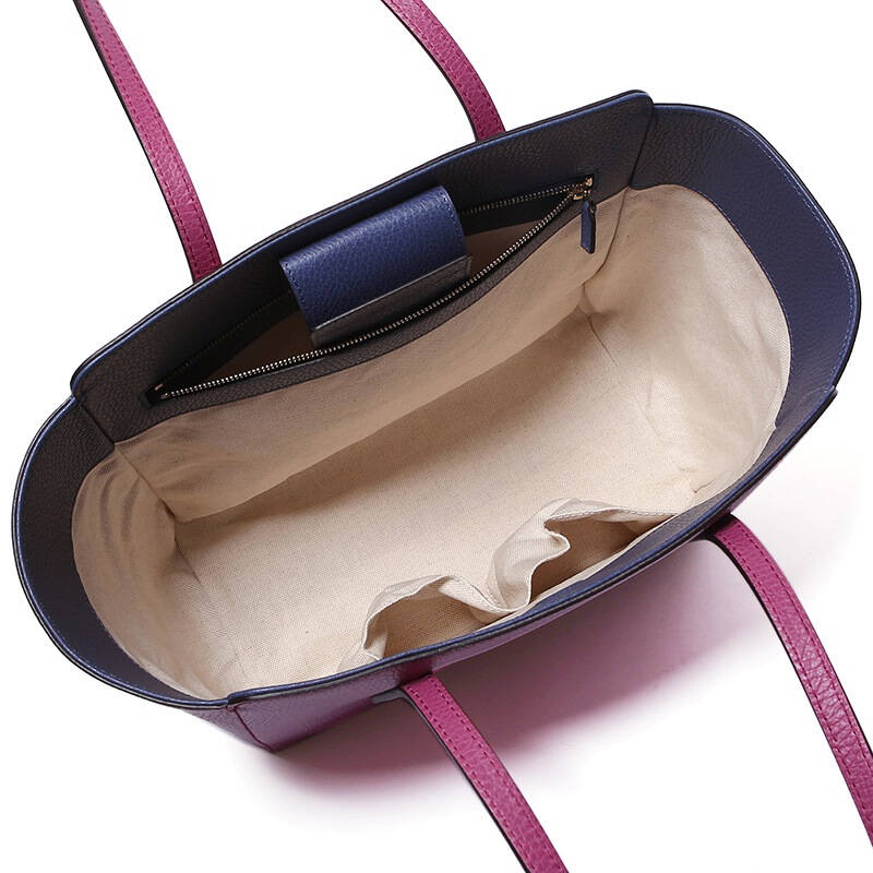 gucci 古驰 女士gucci swing系列紫色牛皮手拎包 354408 cao2g 5564