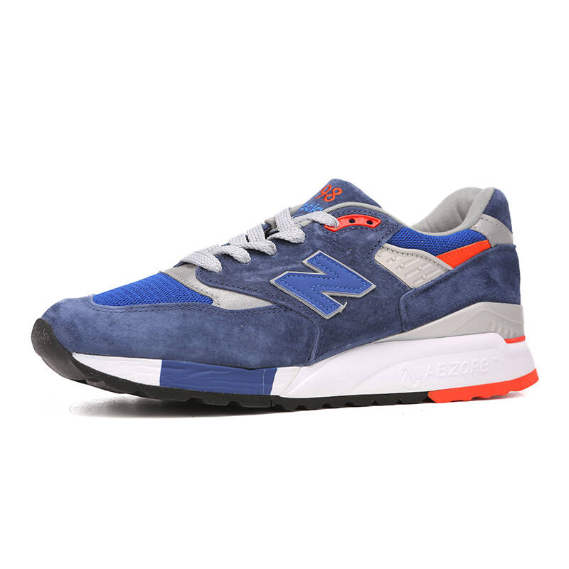 balance nb 998 經典美產高端翻毛輕質男款元祖灰總統運動慢跑鞋 m998