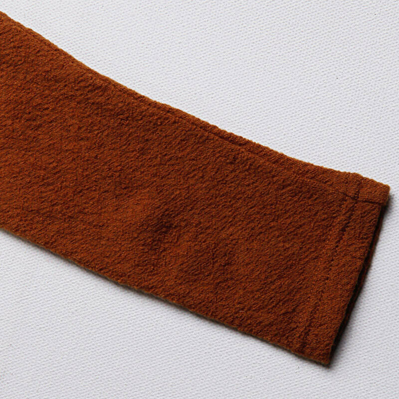 连衣裙中长款打底 欧美优雅气质显瘦收腰打底羊毛裙子25fc0210 焦茶色