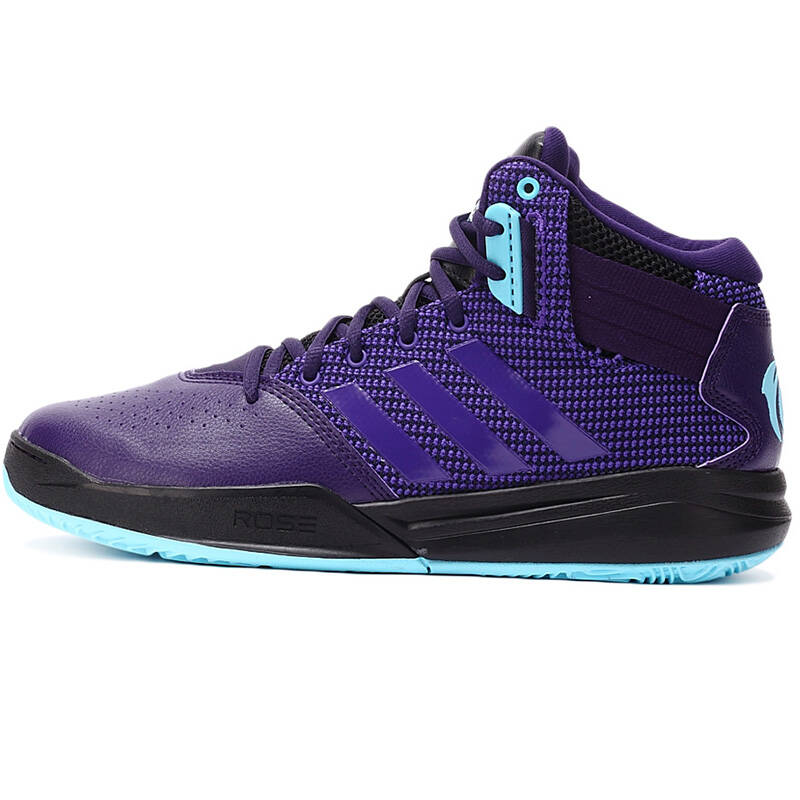阿迪达斯男鞋新款rose罗斯实战运动耐磨缓震透气篮球鞋s85560 aq8490